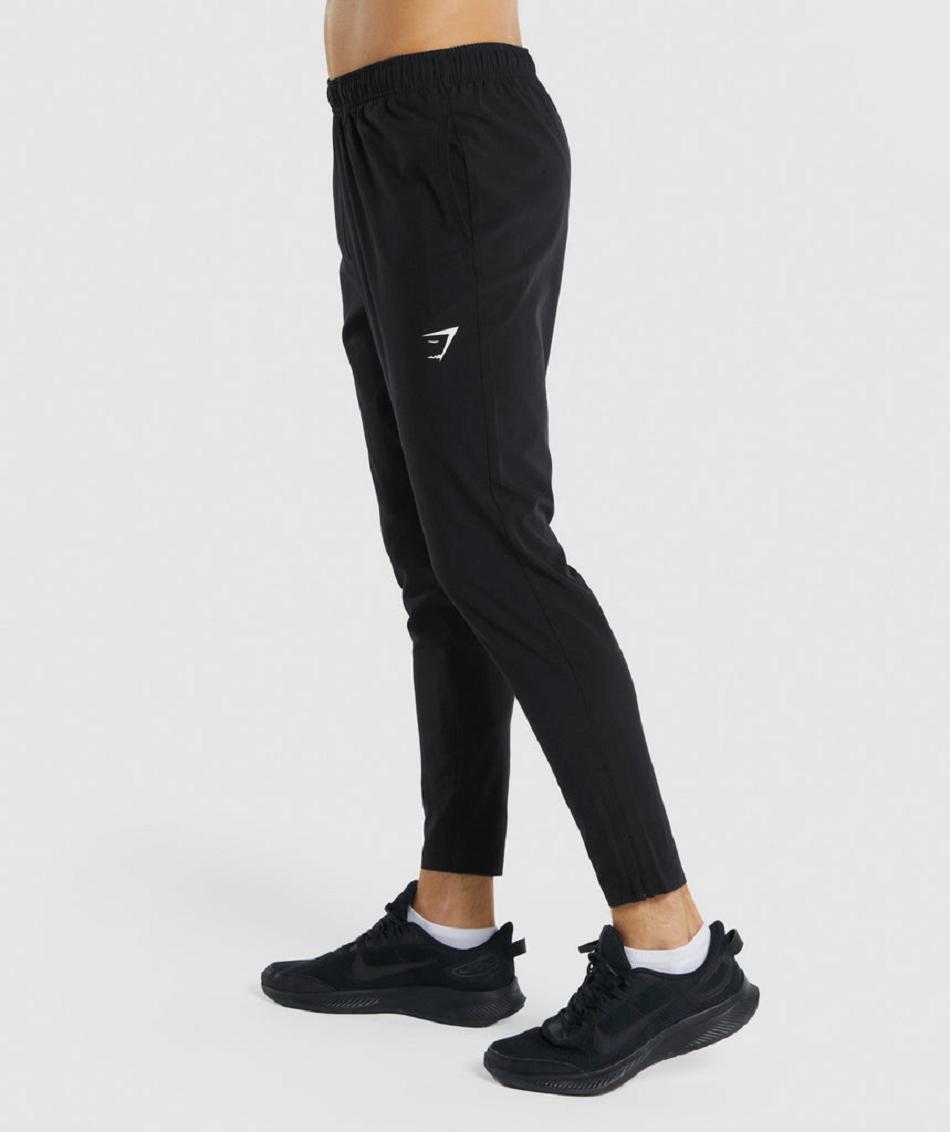 Pantalones Jogger Gymshark Arrival Woven Hombre Negras | CO 3709TCE